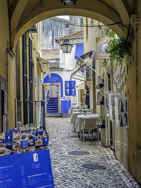 A Lane in Sintra, Portugal