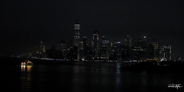 Lower Manhattan As Seen From Queen Mary 2