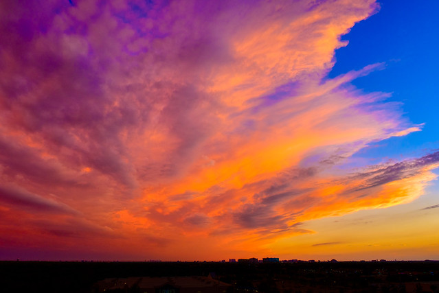 Storm Clouds Sunset