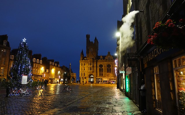 Aberdeen at night