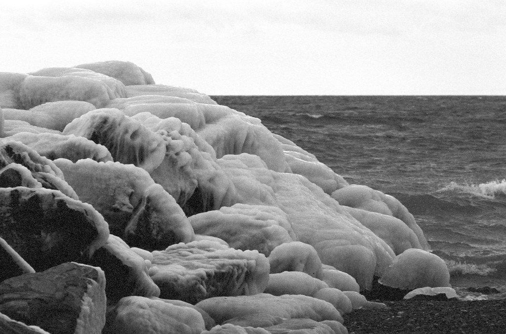 Mound of Ice on the Rock