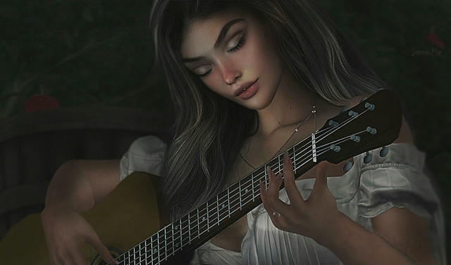Remember me each time you hear a sad guitar