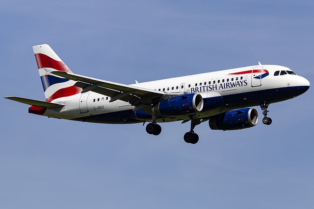 G-DBCI British Airways A319 London Gatwick