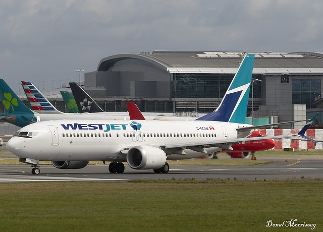 WestJet 737 MAX 8 C-GCAM