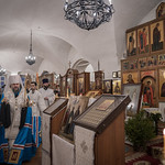 6 января 2022, Навечерие Рождества Христова в Екатерининском женском монастыре (Тверь)