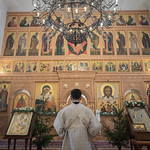 6 января 2022, Навечерие Рождества Христова в Екатерининском женском монастыре (Тверь)