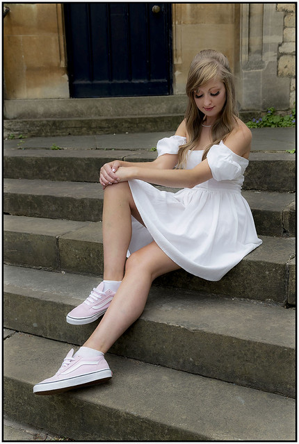 Kayleigh modelling in Lincoln, UK.