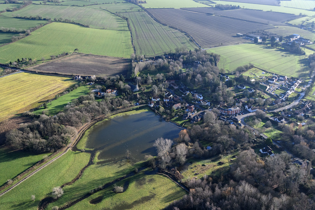 Walpole aerial image - Suffolk UK