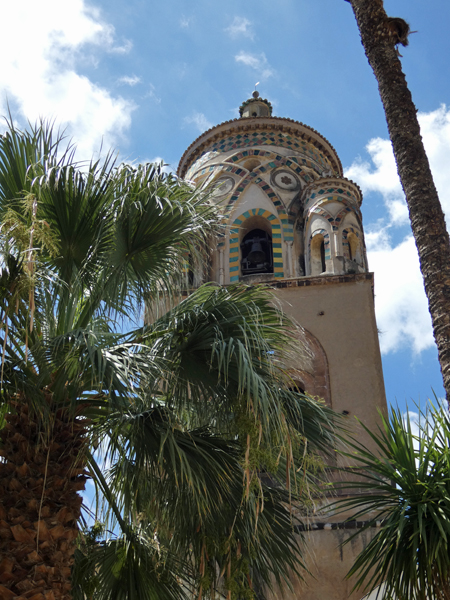 le clocher de la cathédrale d'Amalfi