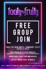 Tooty Fruity - Free Group Join until January 31st!