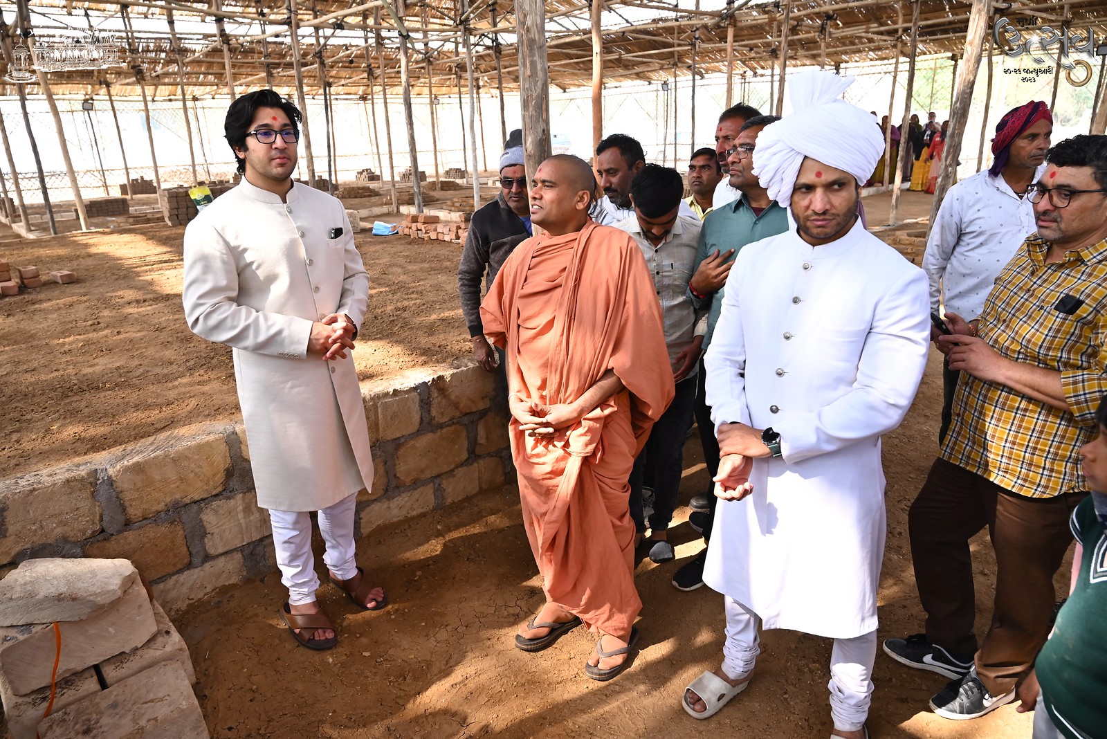 Lalji Maharaj's Visit to Muli Utsav ground