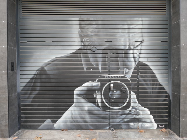 Berok graffiti, Poble Nou, Barcelona