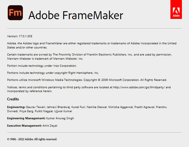 Adobe FrameMaker 2022 x64 full