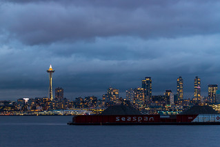 Blue Hour from West Seattle