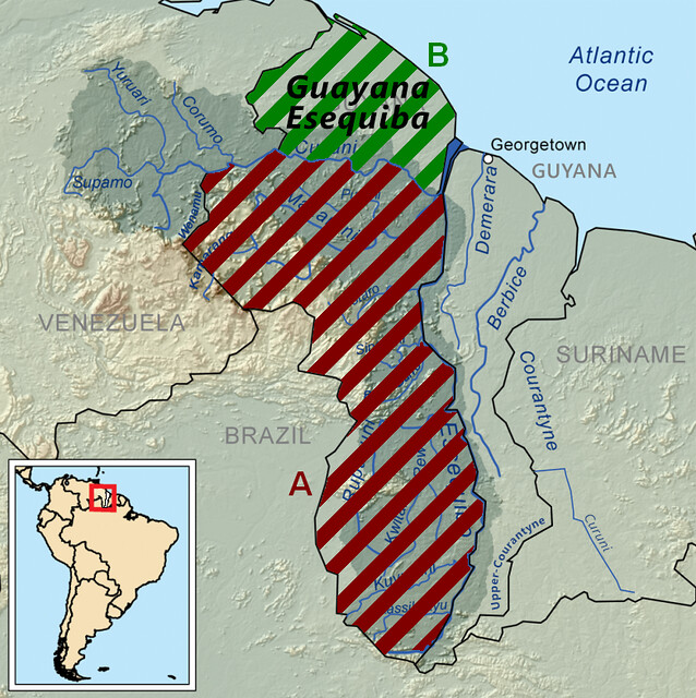 Guayana Esequiba (zonas)