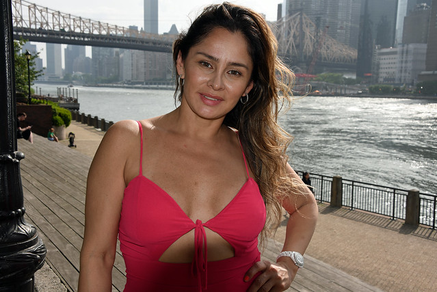 Picture Of Carolina Taken During A Spring Photoshoot At Roosevelt Island In New York City. Photo Taken Friday June 3, 2022