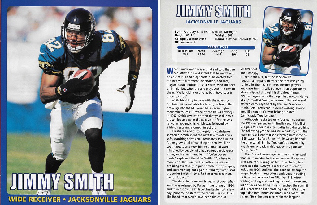 2000 East End Publishing Football Superstars - Smith, Jimmy