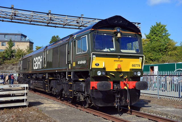 66779 still looking ex works at the Old Oak Common Depot closing open day on the 2nd September 2017.