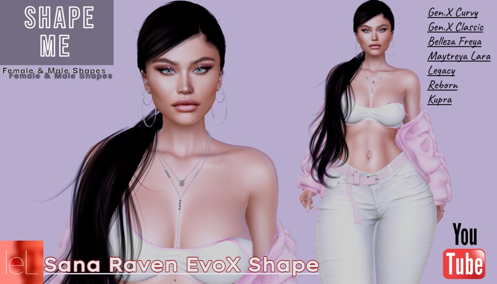 Shape Me – Sana Raven Head EvoX Shape