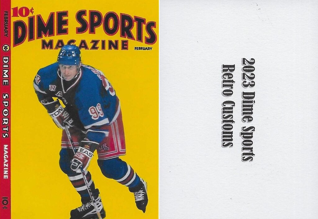 2023 Dime Sports Retro Customs - Gretzky, Wayne