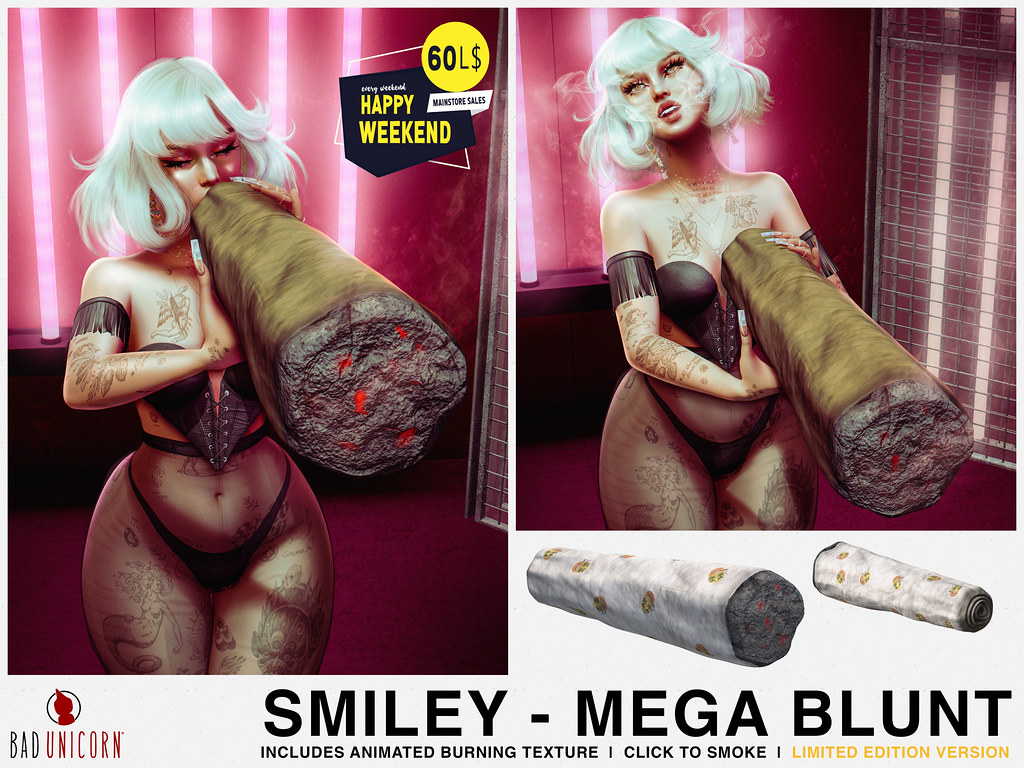 NEW! Mega Blunt – Smiley (limited edition)
