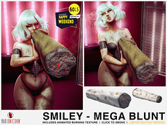 NEW! Mega Blunt - Smiley (limited edition)