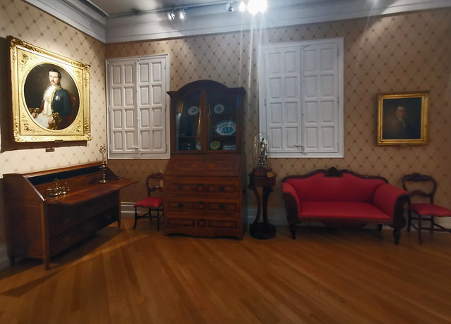 pinturas muebles Sala XXII despacho Museo del Romanticismo Madrid