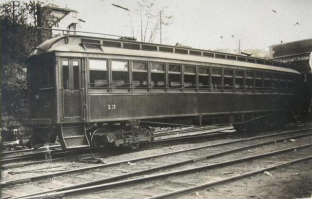 1917 LWV - Laurel Line - #13 , Scranton PA enlaged
