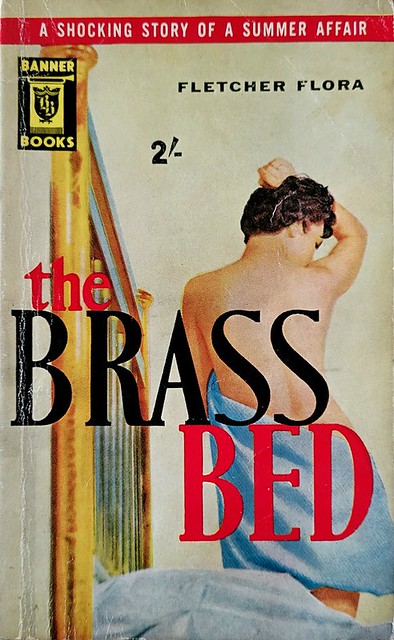 The Brass Bed - Banner Book - No 86 - Fletcher Flora - 1958