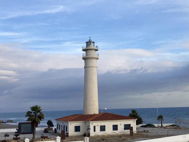Lighthouse Faro de Torrox, Malaga Province, Spain
