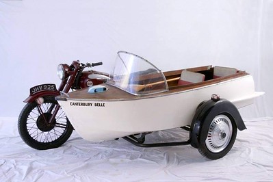 Canterbury Belle sidecar boat