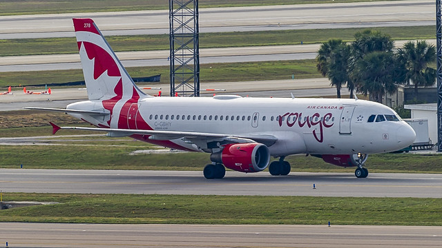 Air Canada Rouge Airbus A319-114 C-GBHY