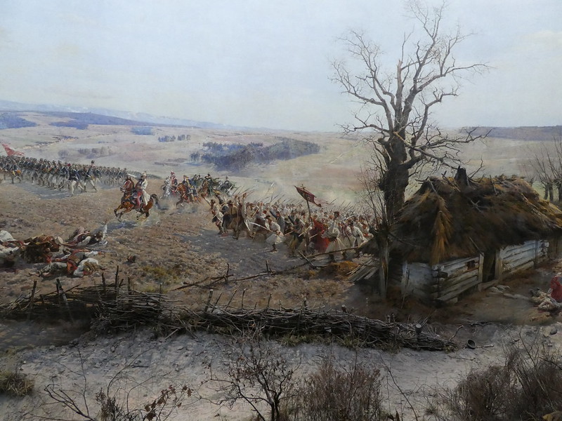 A scene from the Wrocław Panorama