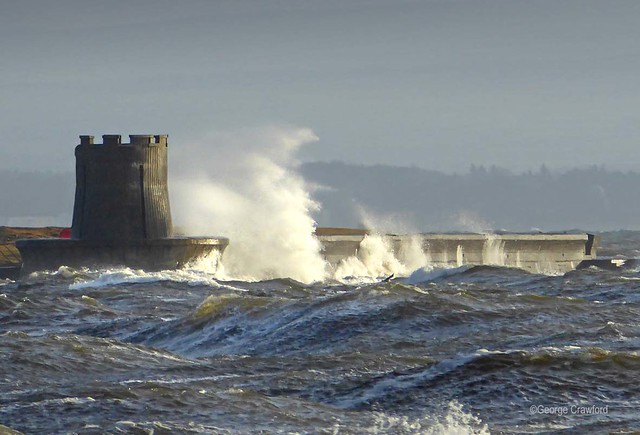 Saltcoats Tower Waves