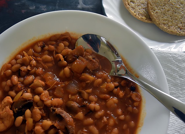 Bread & Beans For Lunch!