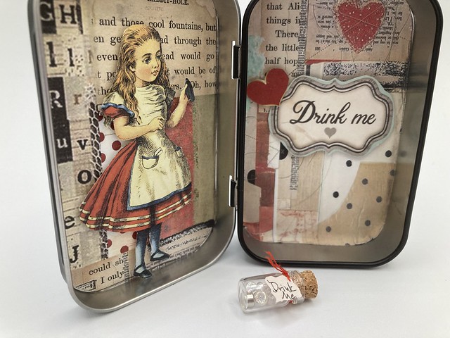 Drink Me - Altered Tin