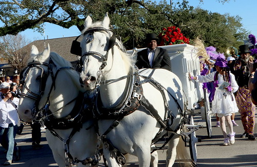 Walter Wolfman Washington Funeral Second Line - Jan. 4, 2023. Photo by Demian Roberts.