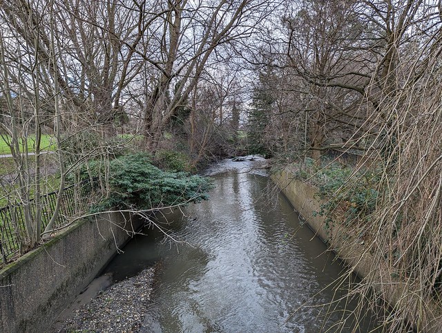 Along the River Ravensbourne, Ladywell Fields.