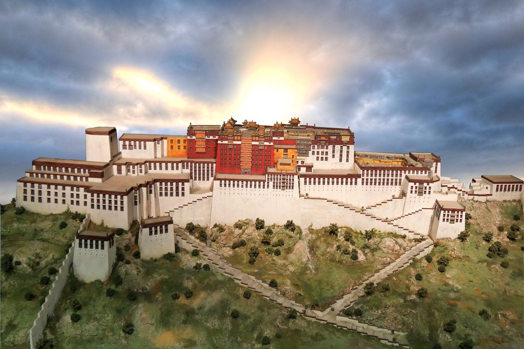 Lhasa (Tibet), Potala Palast   /   Potala Palace