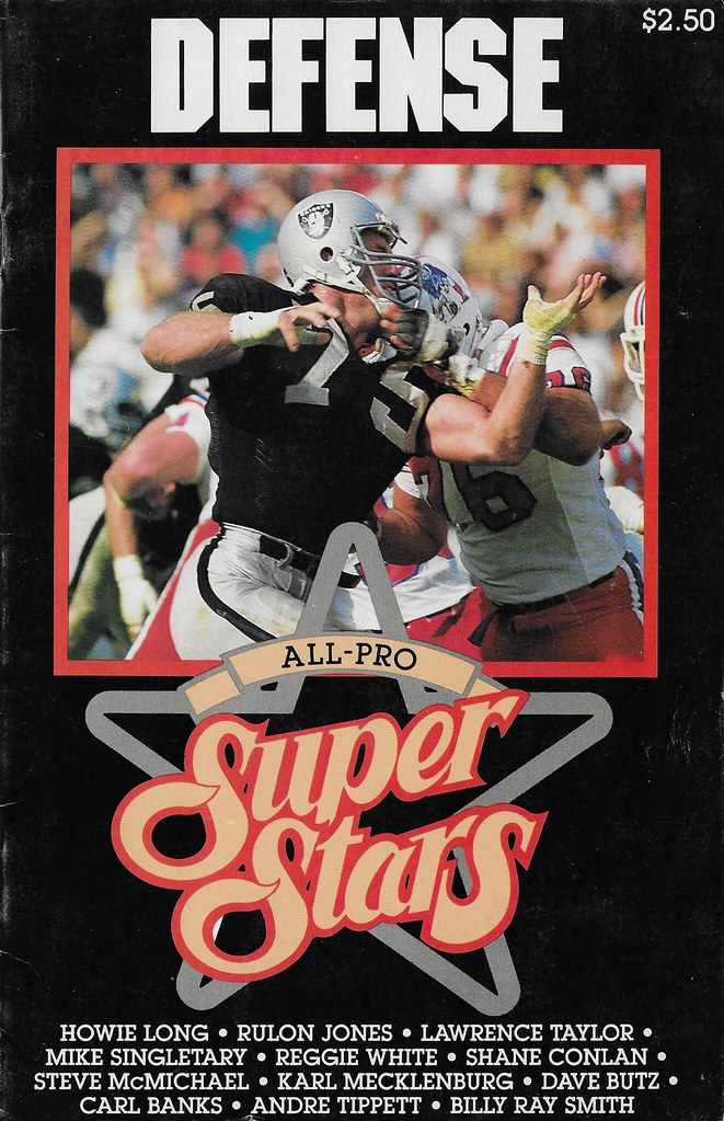 1988 Marketcom All-Pro Defense Super Stars 5x7 Cover