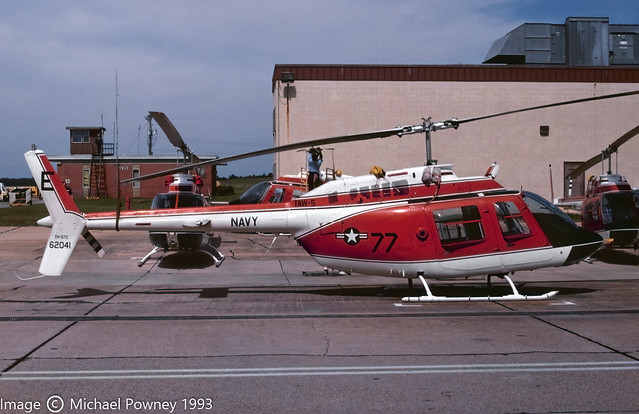 162041 - Bell TH-57C Sea Ranger, on the flightline at NAS Whiting Field