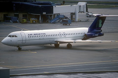 Air Bristol BAC 1-11 510ED G-AVMW LGW 13/08/1996
