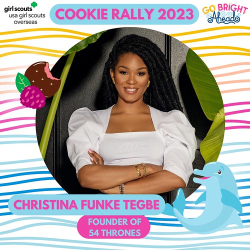 USA Girl Scouts Overseas' 2023 Cookie Rally - Christina Funke Tegbe