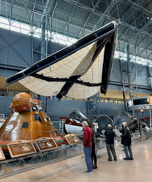 Gemini Paraglider Wing at the National Air and Space Museum’s Udvar-Hazy Center in Chantilly, Virginia.