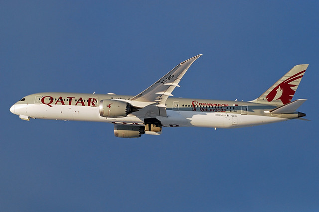 Qatar Airways Boeing 787-9 A7-BHG