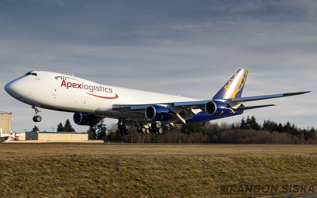 N863GT Atlas Air Boeing 747-8F@PAE 10Jan23