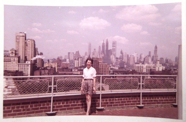 Aunt Ellen Portrait Rooftop Brooklyn New York City 2949A