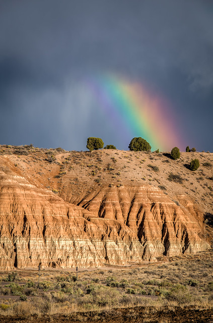 Cathedral Gorge Rainbow