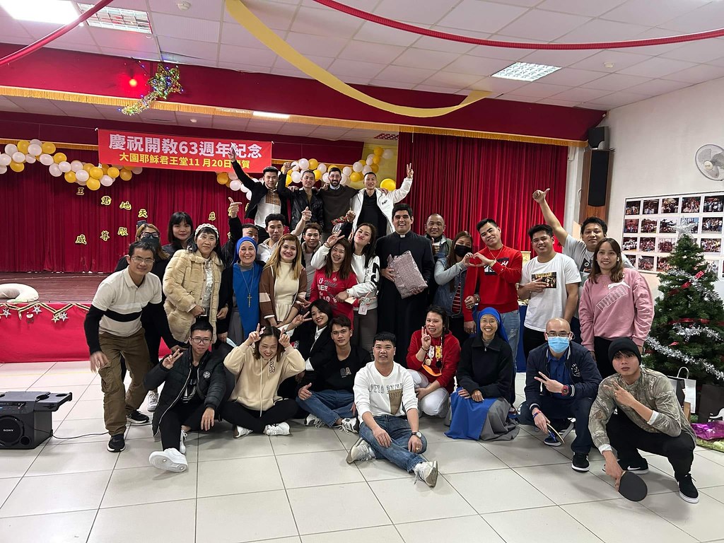 Taiwán - Navidad con la comunidad Filipinas y Vietnamita