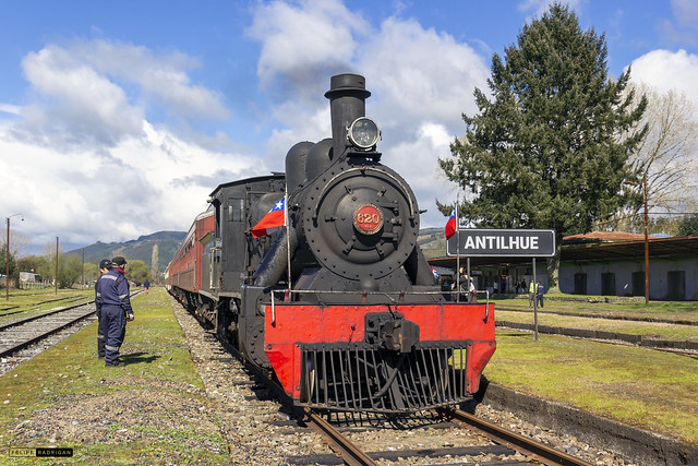 Locomotora 620 | Estación Antilhue
